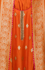 Banarasi Straight Suit - Ensemble by Monika