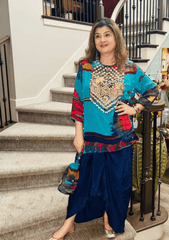 Firoza Dhoti Set - Ensemble by Monika