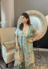 kaftan Sharara set - Ensemble by Monika