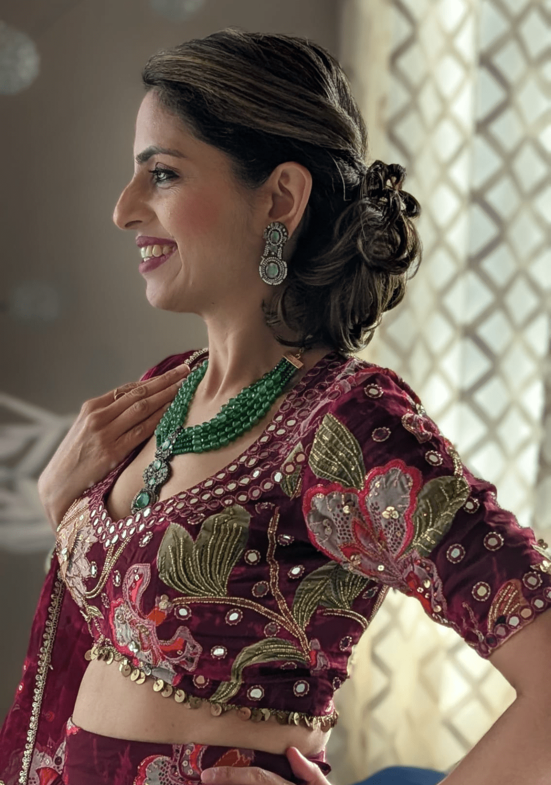 Necklace and Earrings - Ensemble by Monika