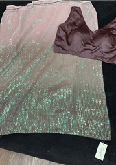 Shimmer cascade sequins saree - Ensemble by Monika