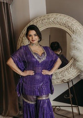 Taarika sequins garaga set - Ensemble by Monika