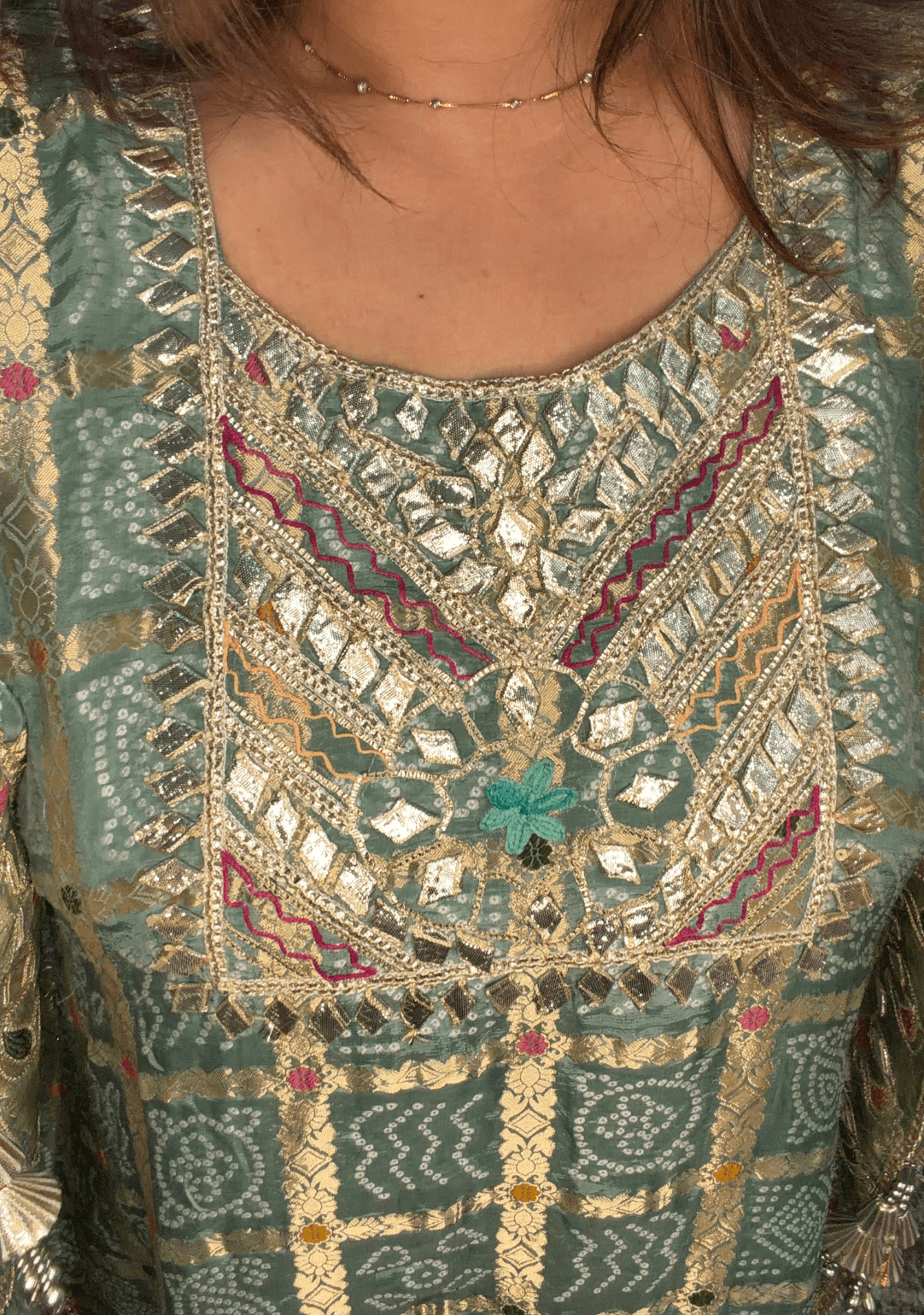 kaftan Sharara set - Ensemble by Monika